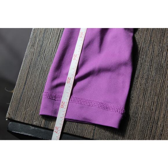 Free People FP movement wrap long sleeve shirt mauve purple rouching XS - Picture 9 of 13